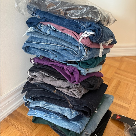 Women’s Jeans/Denim Lot -Assorted sizes, styles, brands, conditions (size XXS-M) - Picture 2 of 8